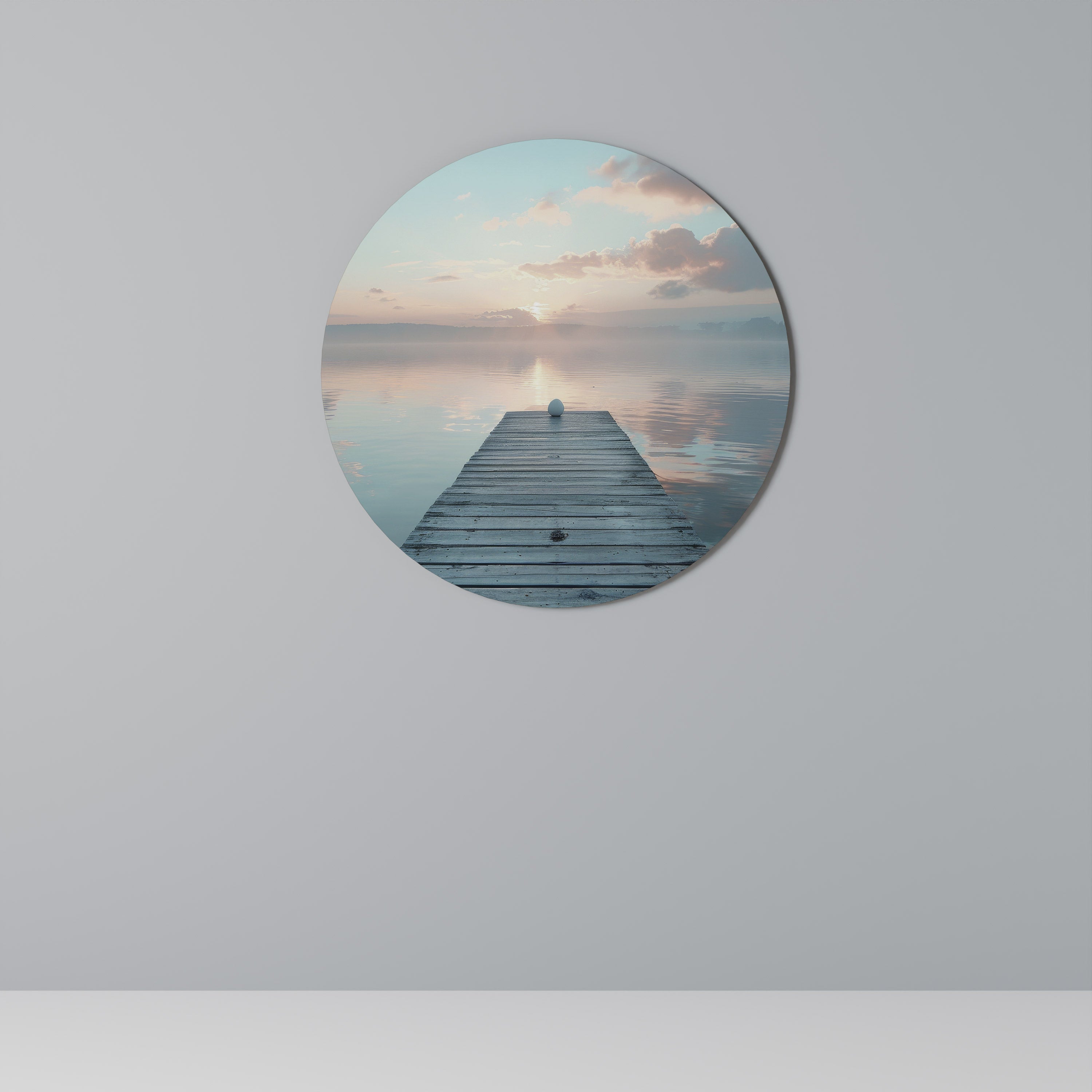 Rund väggdekoration MYSTERIUM MED MILDA MORGONEN