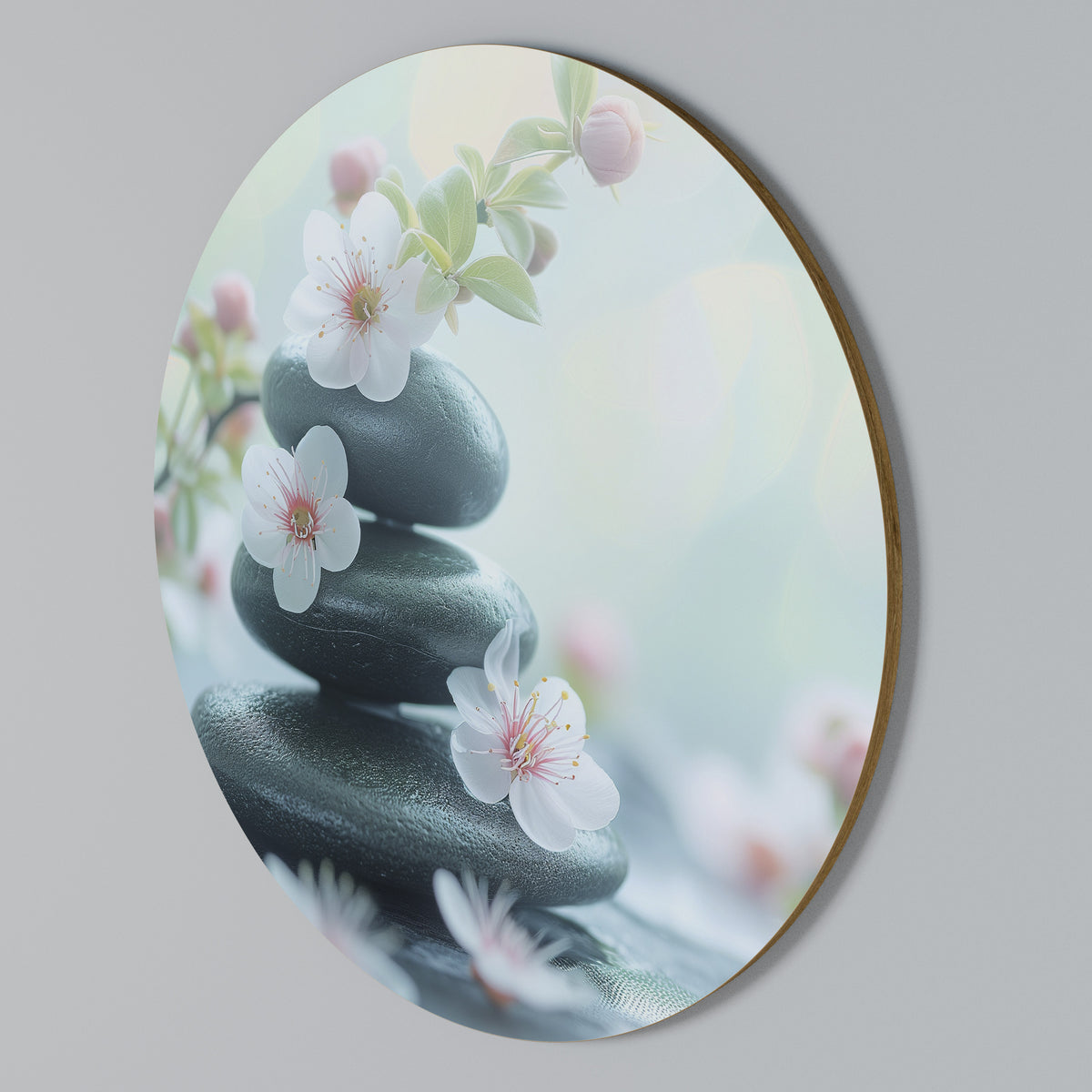 MINDFUL MOMENTS Rund väggdekor