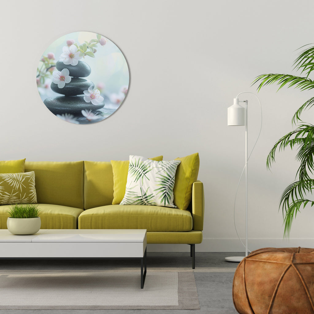 MINDFUL MOMENTS Rund väggdekoration