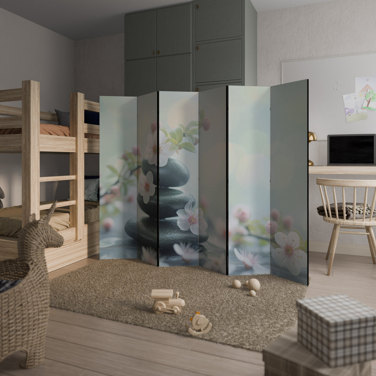 MINDFUL MOMENTS Rumsavdelare 6 paneler