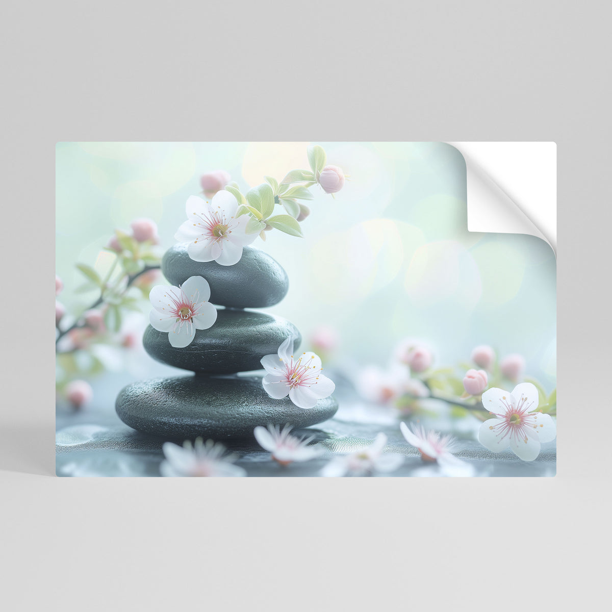 MINDFUL MOMENTS Självhäftande Horisontell Poster
