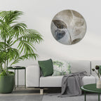 SERENE BOTANICAL HARMONY Round Wall Art
