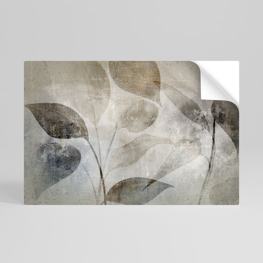 SERENE BOTANICAL HARMONY Självhäftande Horisontell Poster