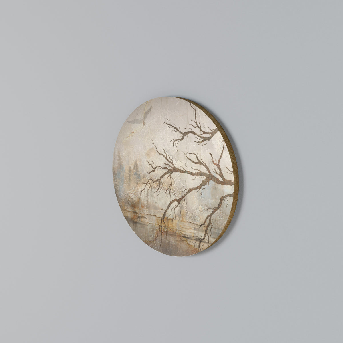 FLIGHT OF FANTASY Rund väggdekor