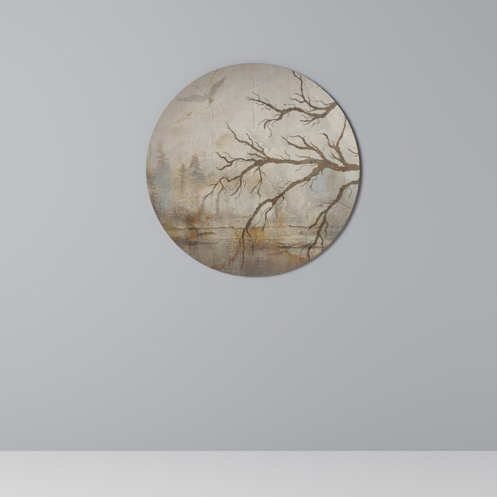 Rund väggdekoration FLIGHT OF FANTASY