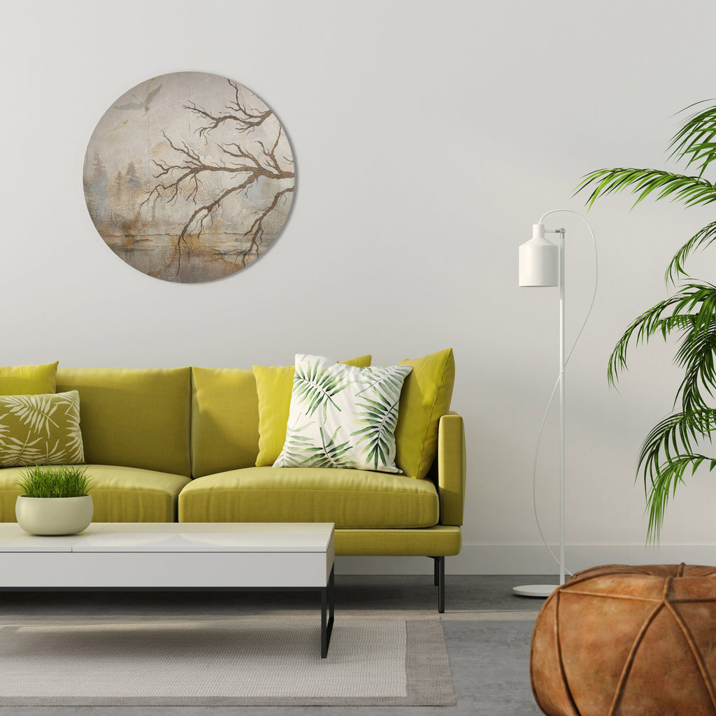 Rund väggdekoration FLIGHT OF FANTASY