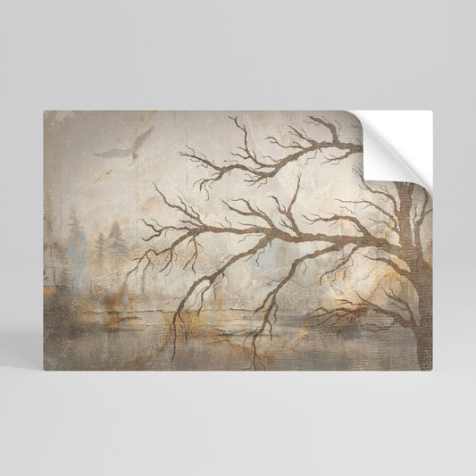 FLIGHT OF FANTASY Peel and Stick Horizontal Poster