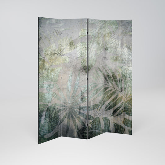 HARMONY IN GREENERY Rumsavdelare 4 paneler