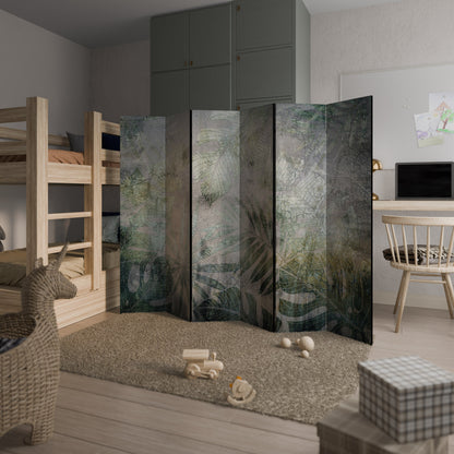 HARMONY IN GREENERY Decorative 6-Panel Room Divider