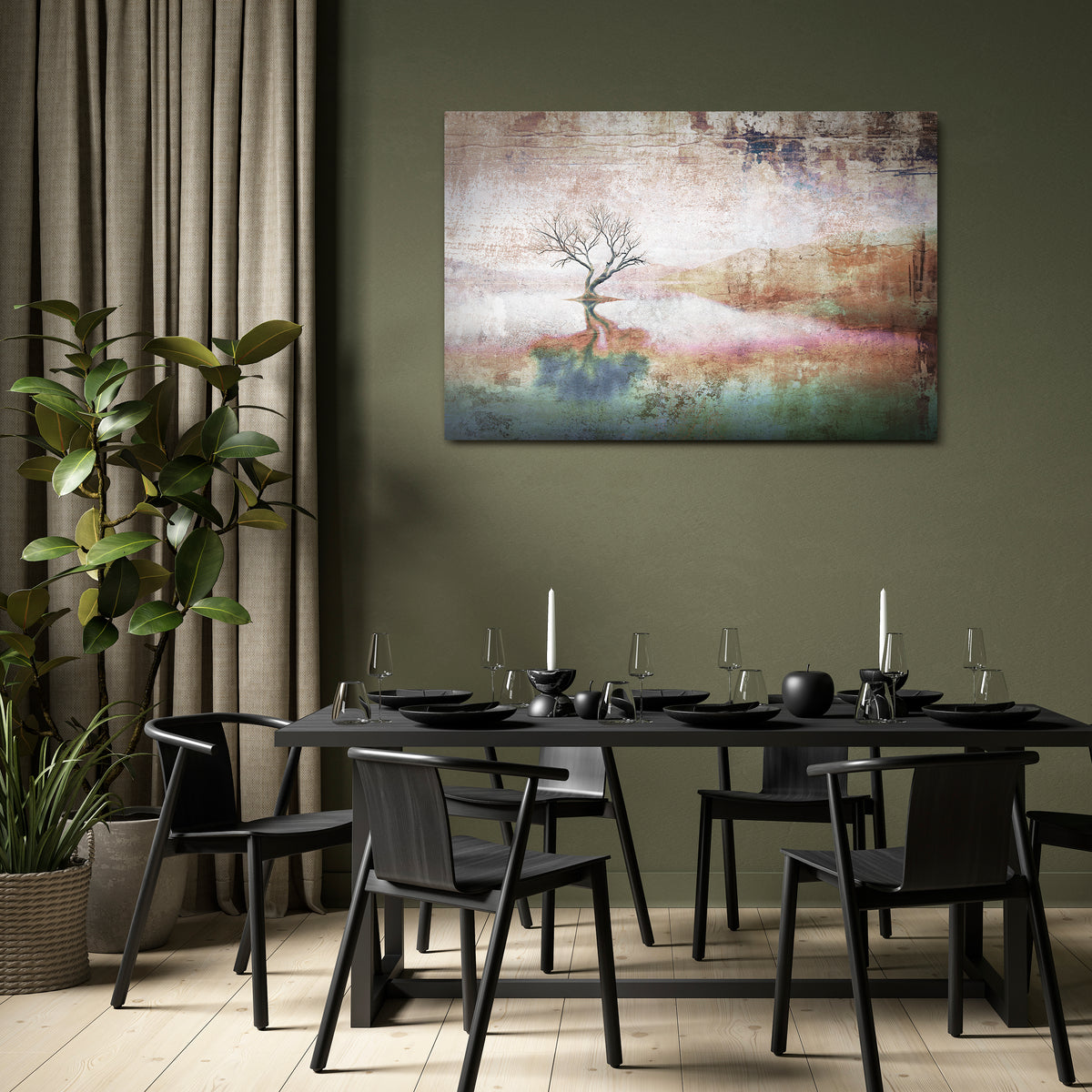 FADING MEMORIES Horizontal Canvas Print