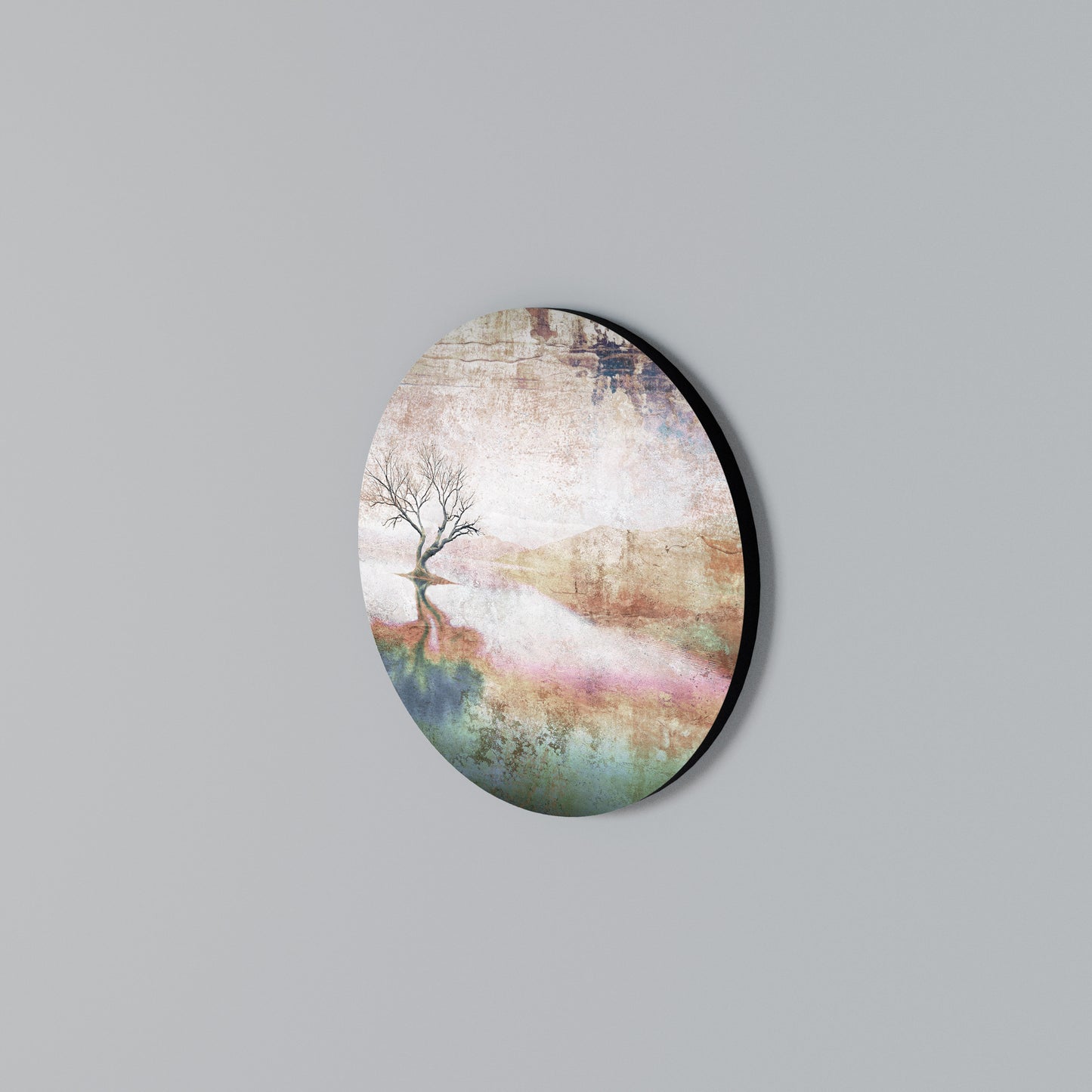 FADING MEMORIES Round Wall Art