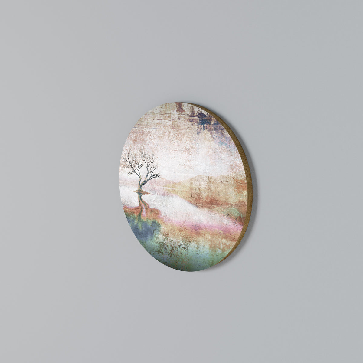 FADING MEMORIES Rund väggdekor