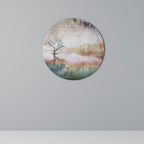 FADING MEMORIES Round Wall Art