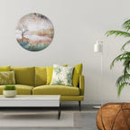 FADING MEMORIES Round Wall Art