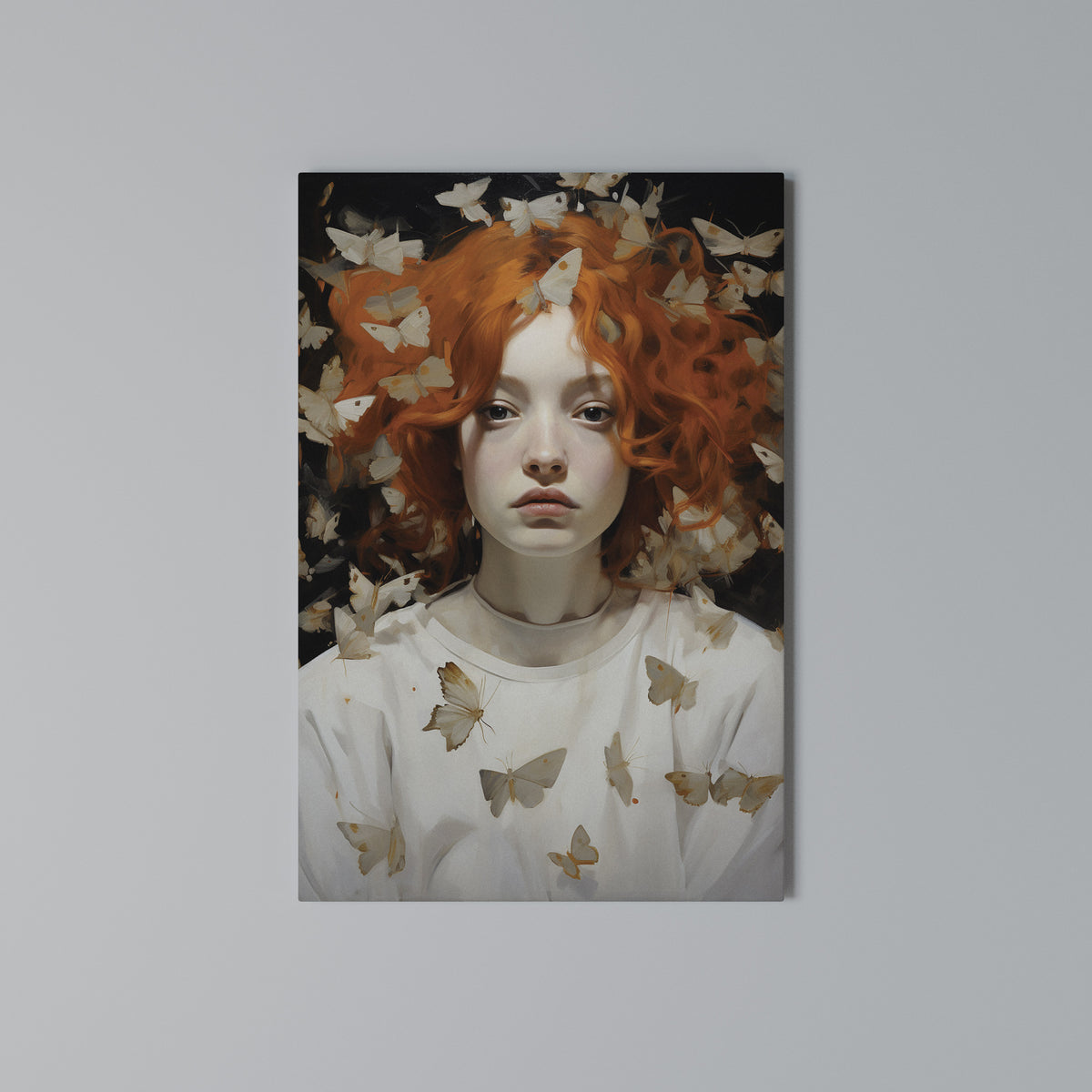 BUTTERFLY DREAMS Vertical Canvas Print