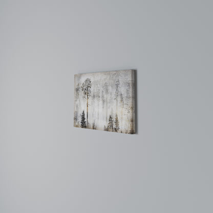 FADE IN THE TREES Horizontal Canvas Print