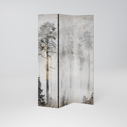 FADE IN THE TREES Dekorativ rumsavdelare – 3 paneler