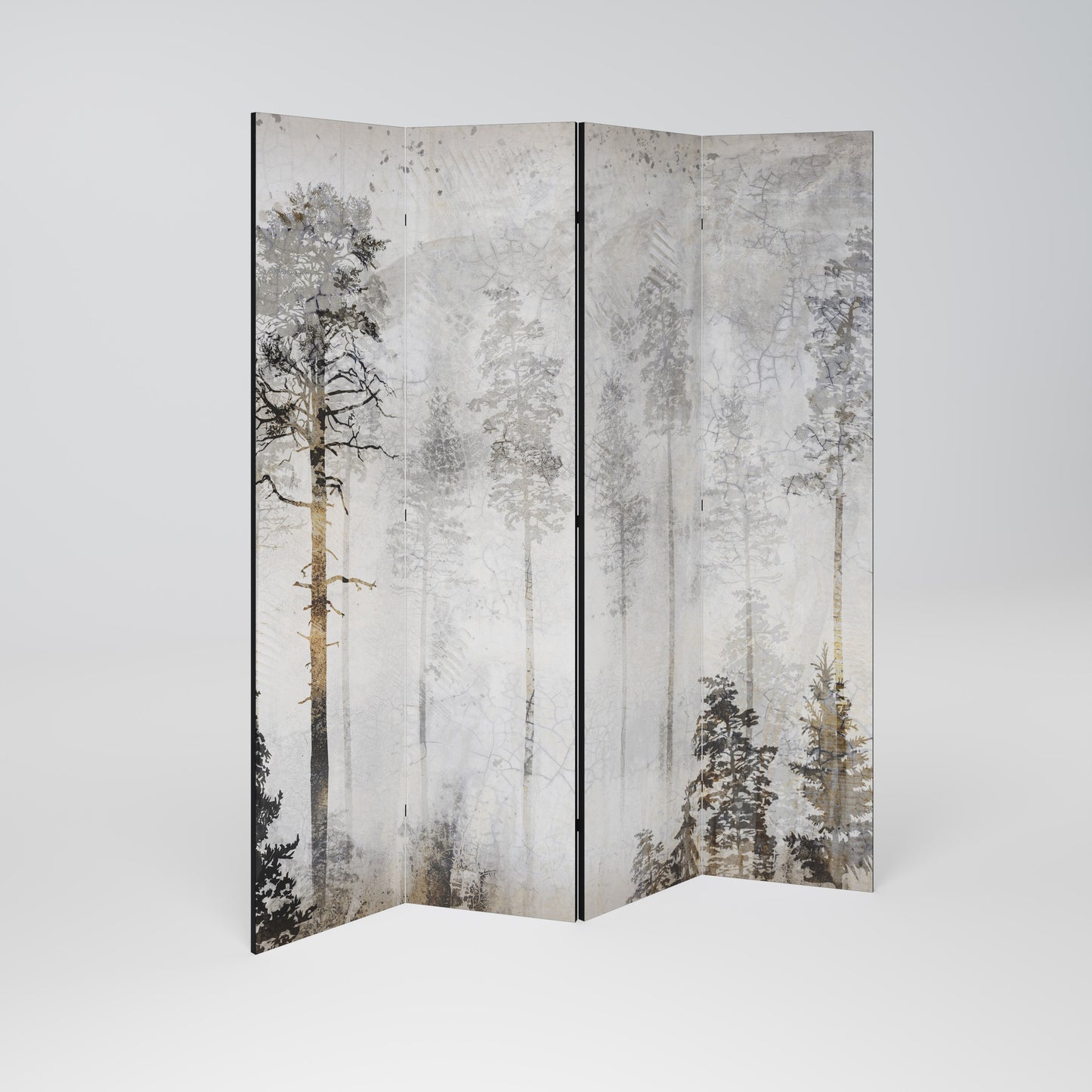 FADE IN THE TREES Rumsavdelare 4 paneler