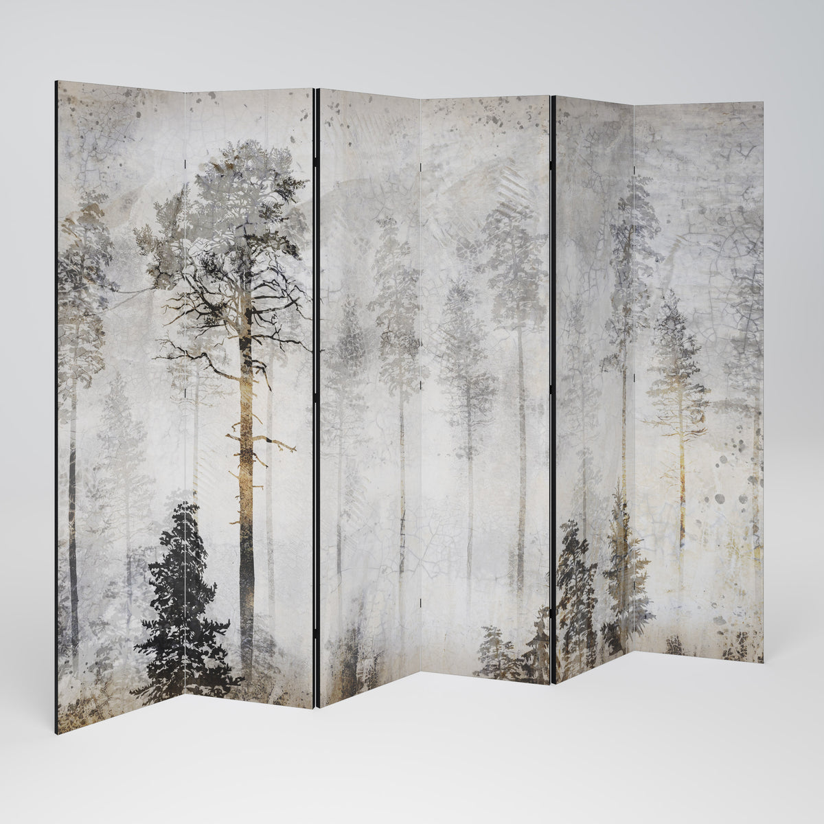 FADE IN THE TREES Rumsavdelare 6 paneler