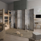 FADE IN THE TREES 6-Panel Room Divider