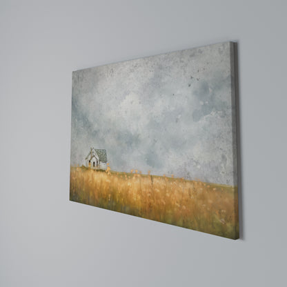 FIELDS OF FADING LIGHT Horizontal Canvas Print