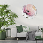 VIVID TRANQUILITY Round Wall Art