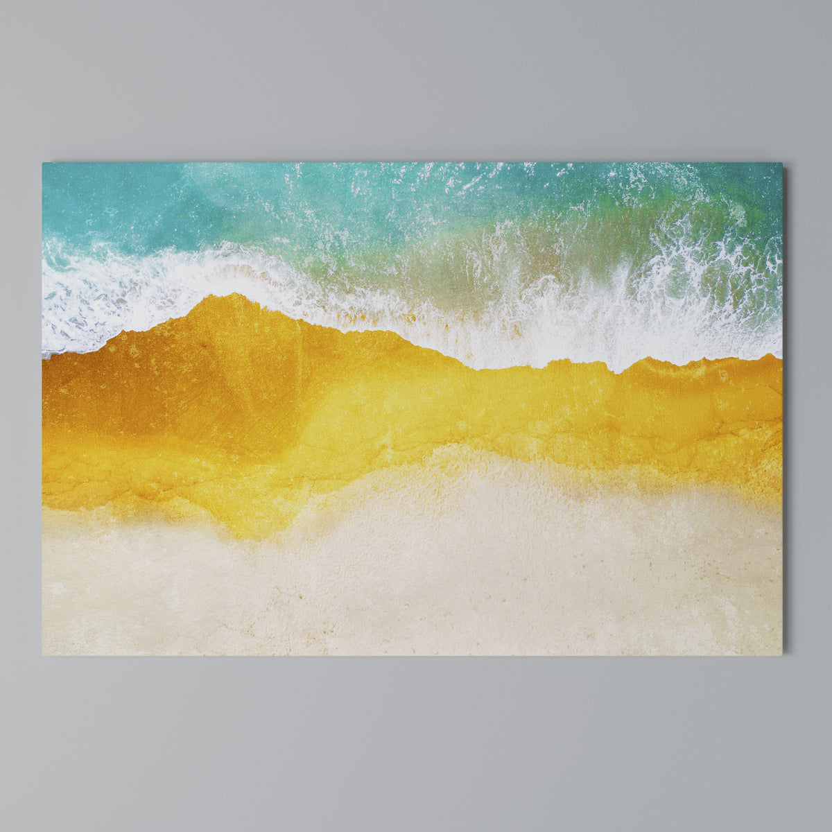 TRILOGY OF TIDES Horizontal Canvas Print