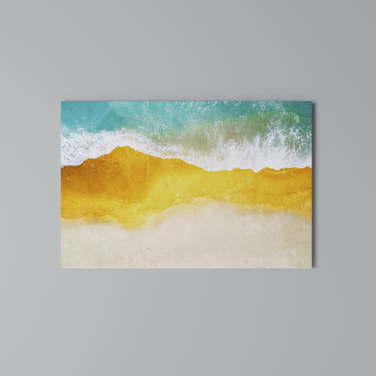 TRILOGY OF TIDES Horizontal Canvas Print