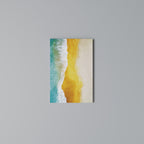 TRILOGY OF TIDES Vertical Canvas Print