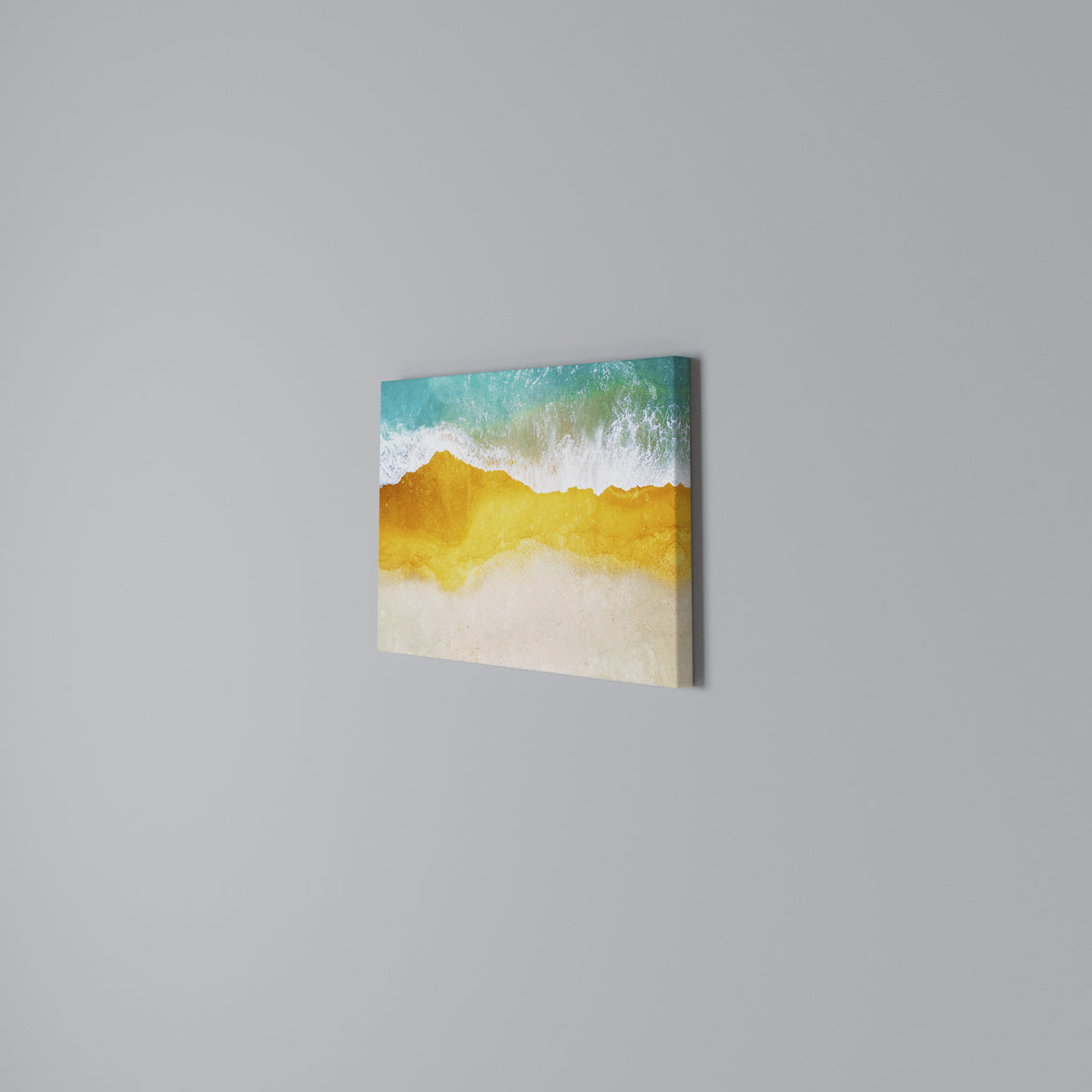 TRILOGY OF TIDES Horizontal Canvas Print