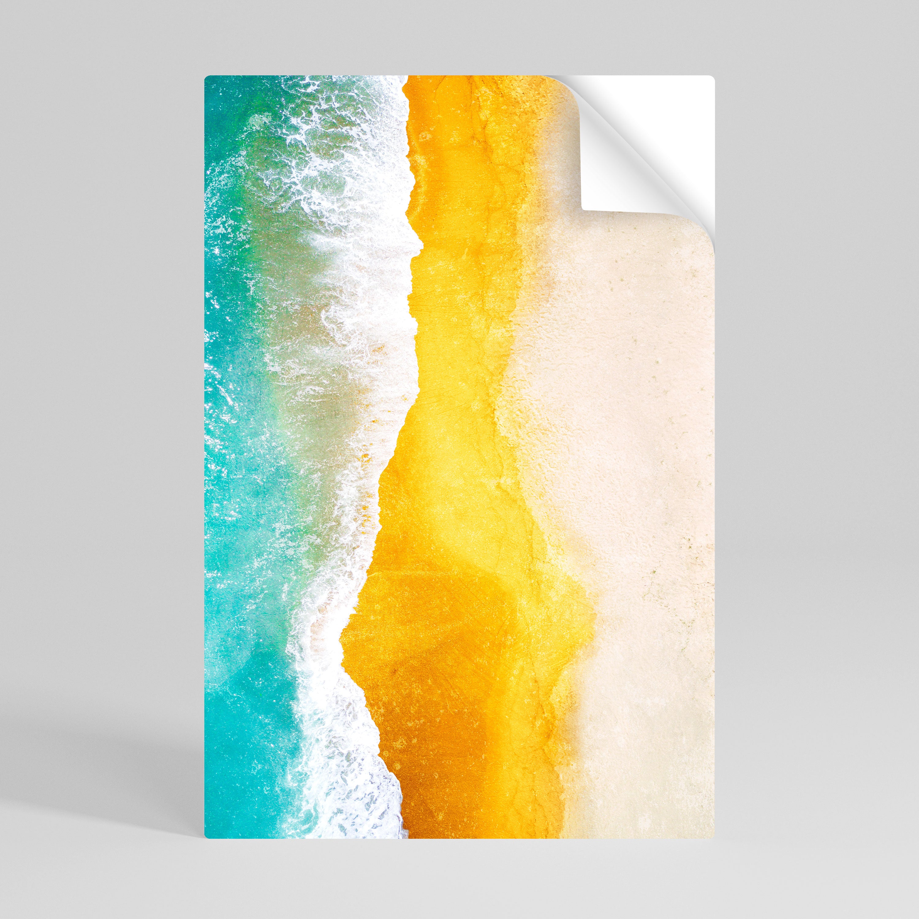 TRILOGY OF TIDES Självhäftande Vertikal Poster