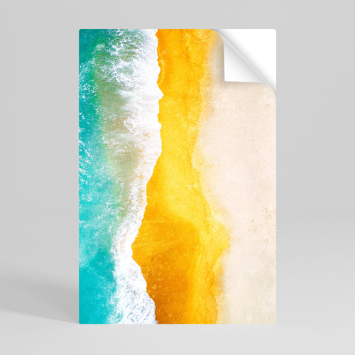 TRILOGY OF TIDES Självhäftande Vertikal Poster