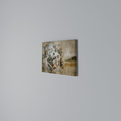 WHISPERS OF TEMPTATION Horizontal Canvas Print