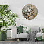 WHISPERS OF TEMPTATION Round Wall Art