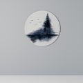 MISTY RECOLLECTION Round Wall Art