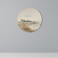 LAKESIDE NOSTALGY Round Wall Art
