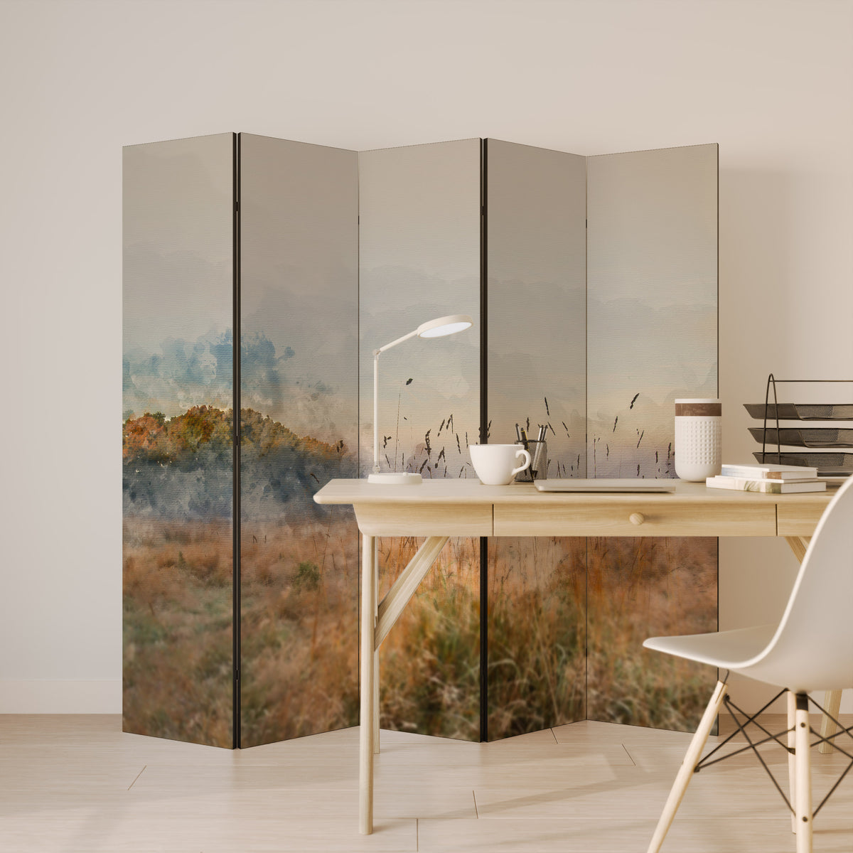 SUMMERTIME SADNESS Dekorativ rumsavdelare – 5 paneler