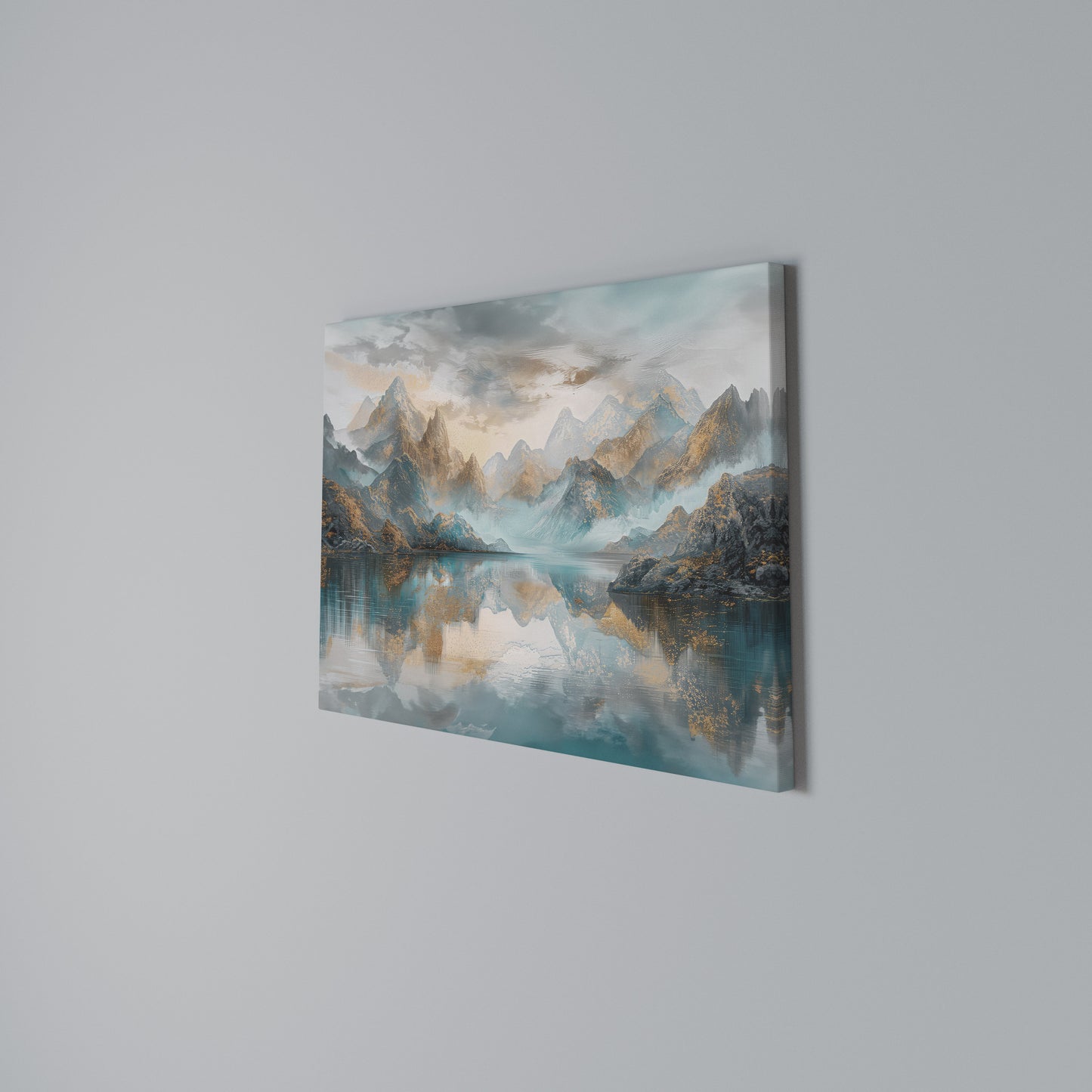 AZURE SUMMITS Horizontal Canvas Print