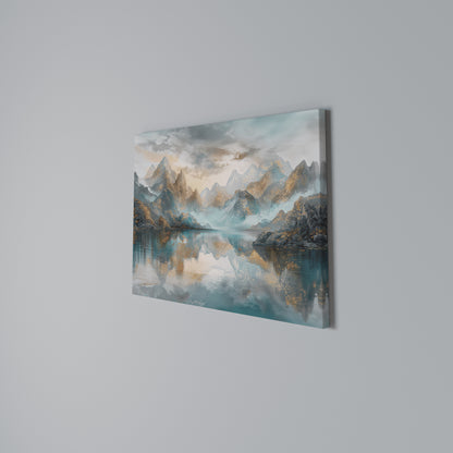 AZURE SUMMITS Horizontal Canvas Print