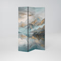 AZURE SUMMITS Dekorativ rumsavdelare – 3 paneler