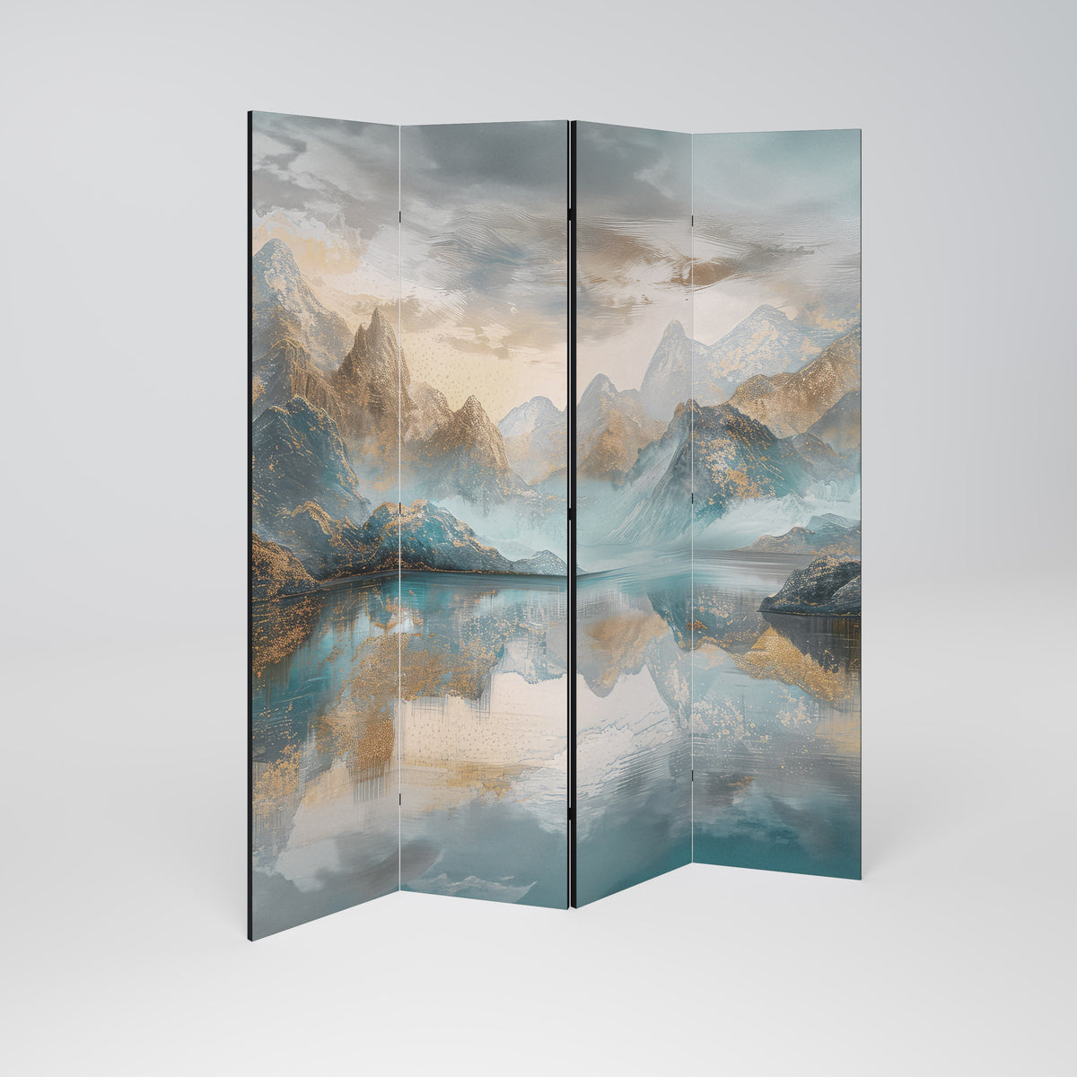 AZURE SUMMITS Rumsavdelare 4 paneler