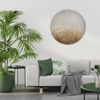 MEADOW BUTTERFLIES Round Wall Art