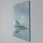 SILVER LAKE Vertical Canvas Print