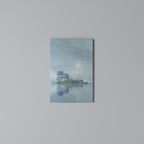 SILVER LAKE Vertical Canvas Print