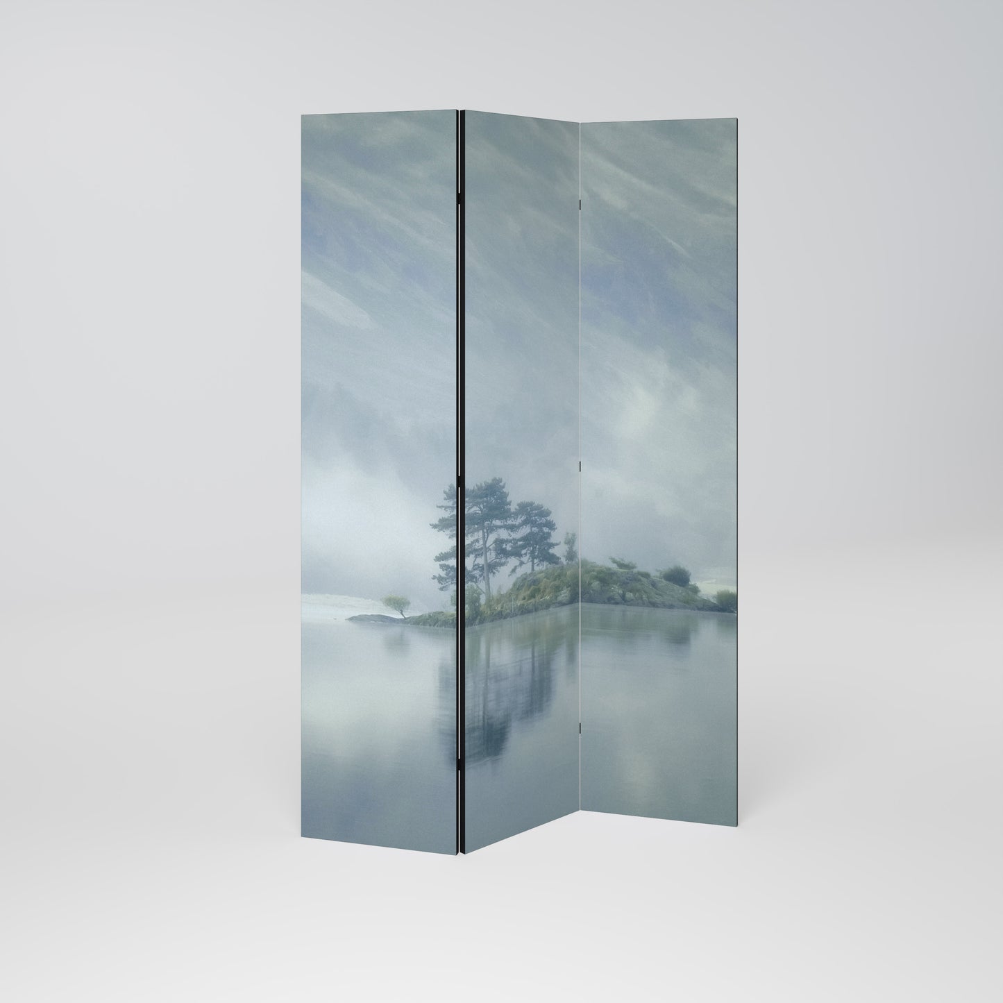 SILVER LAKE Dekorativ rumsavdelare – 3 paneler