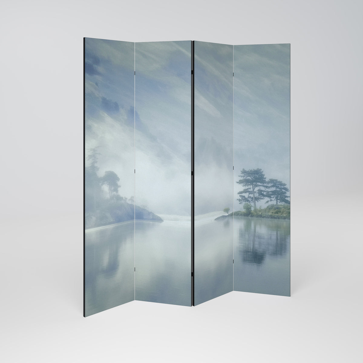 SILVER LAKE Rumsavdelare 4 paneler