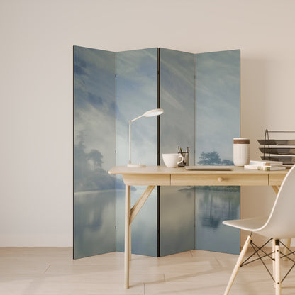 SILVER LAKE Decorative 4-Panel Room Divider