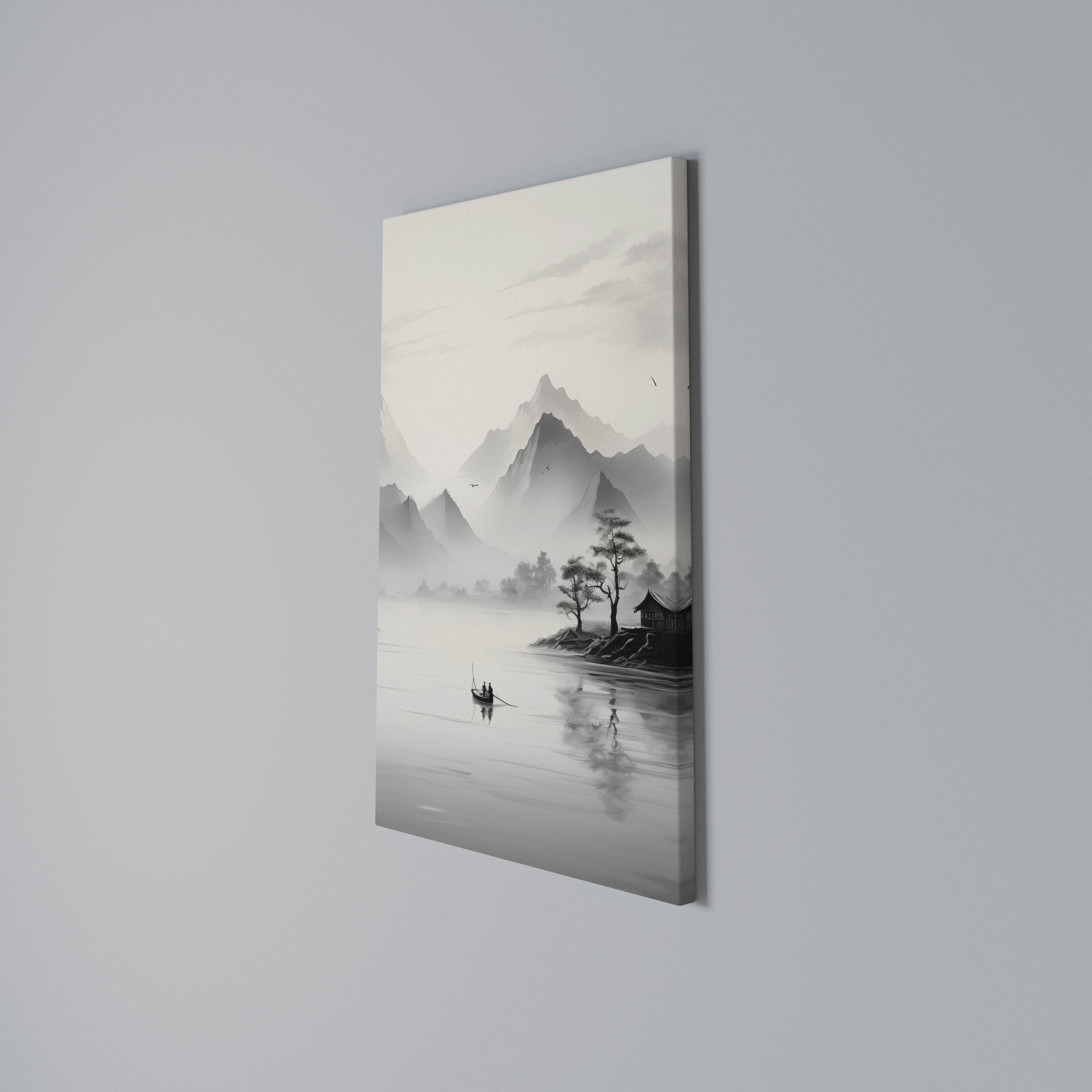ASIAN VENTURE Vertical Canvas Print