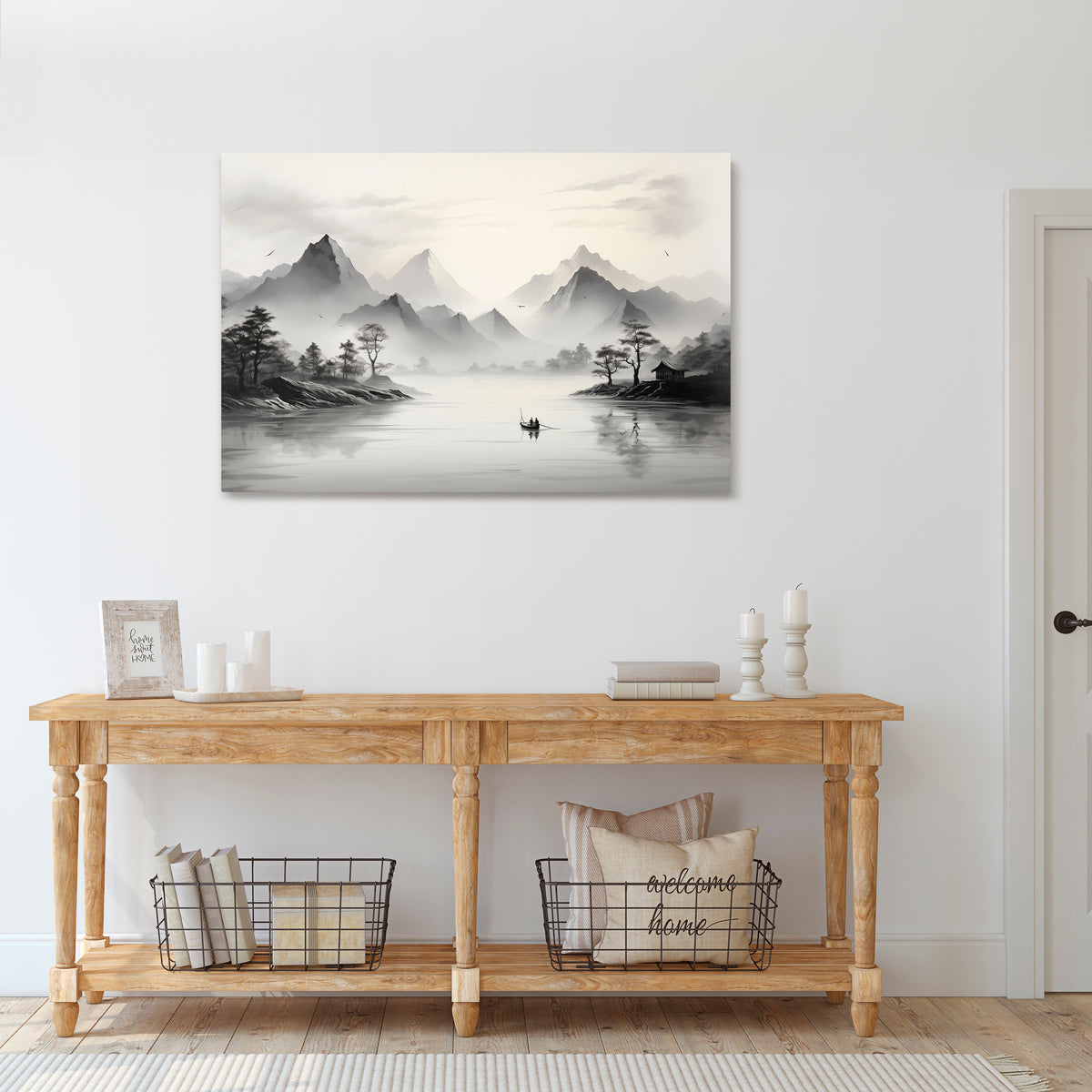ASIAN VENTURE Horizontal Canvas Print