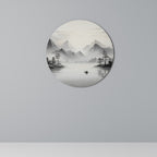 ASIAN VENTURE Round Wall Art